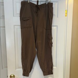 Nicole Miller Brown Cargo Pants